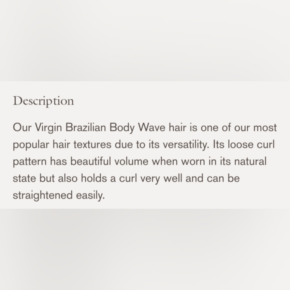 NWT True Glory 100% Brazilian Virgin Body Wave Human Hair 12" Bundle - Picture 10 of 11